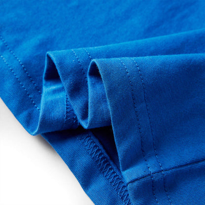 Kinder-Langarmshirt Kobaltblau 104