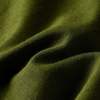 Kinder-Langarmshirt Dunkles Khaki 116