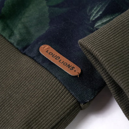Kinder-Sweatshirt Khaki 104
