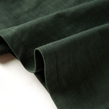 Kinder-Langarmshirt Dunkelgrün 116