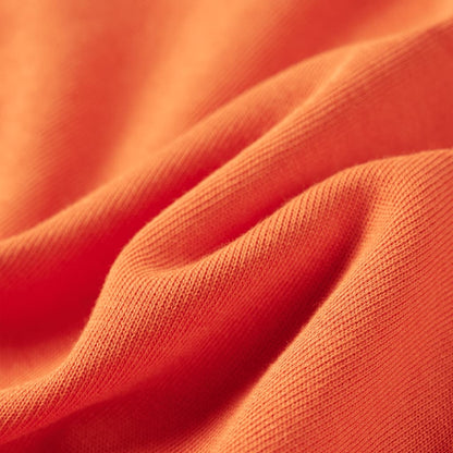 Kinder-Sweatshirt Dunkelorange 128