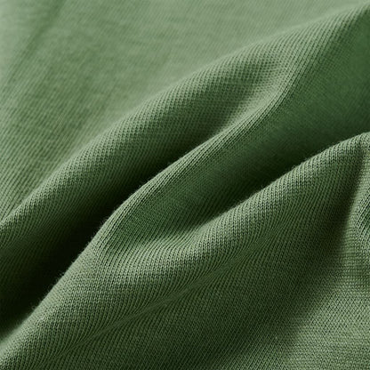 Kinder-Langarmshirt Helles Khaki 116