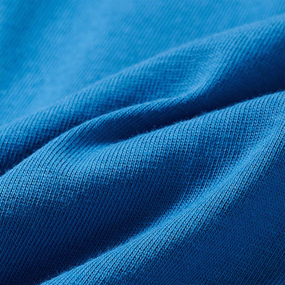 Kinder-Langarmshirt Petrolblau 104