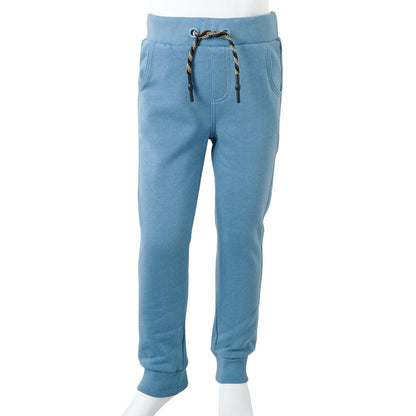 Kinder-Trainingshose Mittelblau 92