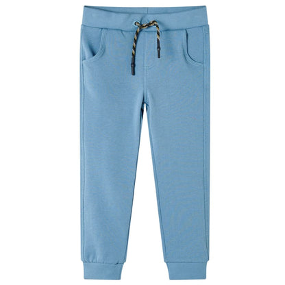 Kinder-Trainingshose Mittelblau 140