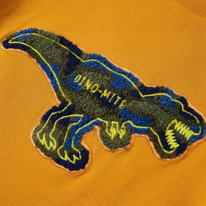 Kinder-Langarmshirt Ocker 104