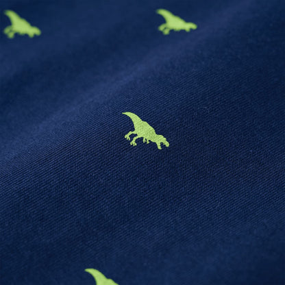 Kinderhemd Marineblau 116