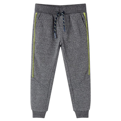 Kinder-Trainingshose Grau Melange 140