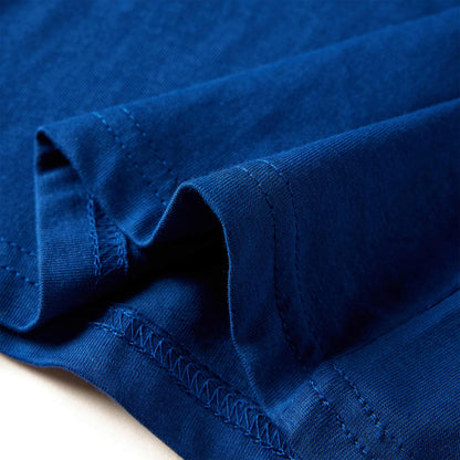 Kinder-Langarmshirt Dunkelblau 104