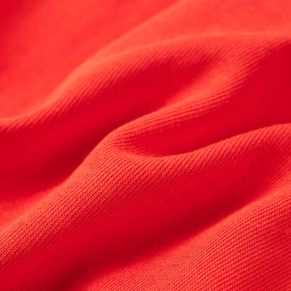 Kinder-Kapuzenpullover Rot 140