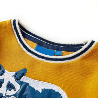 Kinder-Sweatshirt Ocker 104