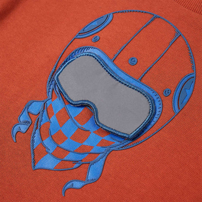 Kinder-Sweatshirt Rostbraun 140