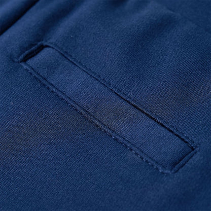 Kinderhose mit Kordelzug Marineblau 140