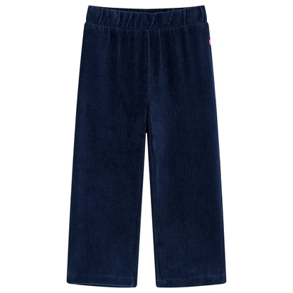 Kinderhose Cord Marineblau 128