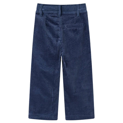 Kinderhose Cord Marineblau 92