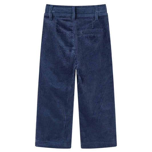 Kinderhose Cord Marineblau 92