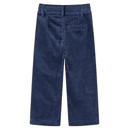 Kinderhose Cord Marineblau 116