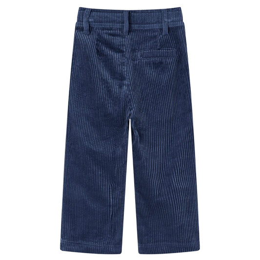 Kinderhose Cord Marineblau 116