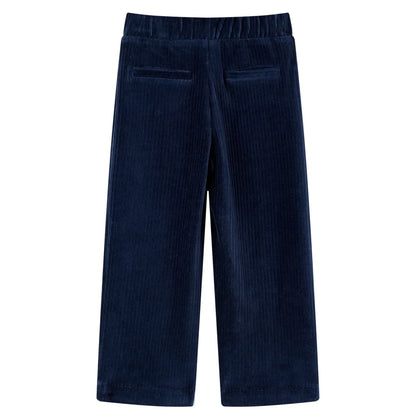 Kinderhose Cord Marineblau 116