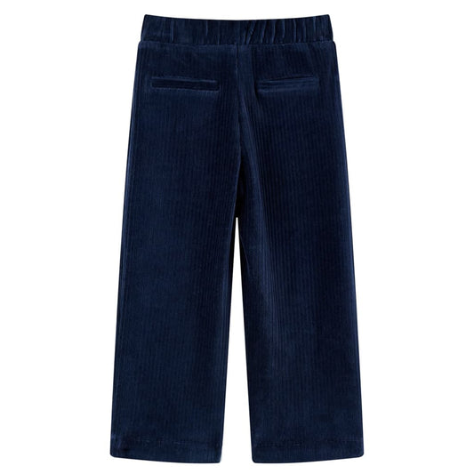 Kinderhose Cord Marineblau 116