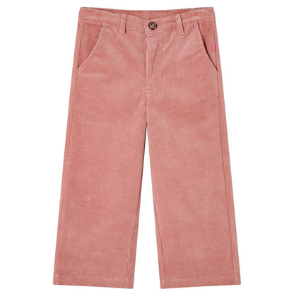 Kinderhose Cord Altrosa 104