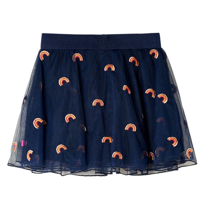 Kinderrock mit Tüll Marineblau 92