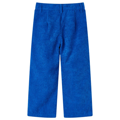 Kinderhose Cord Kobaltblau 116