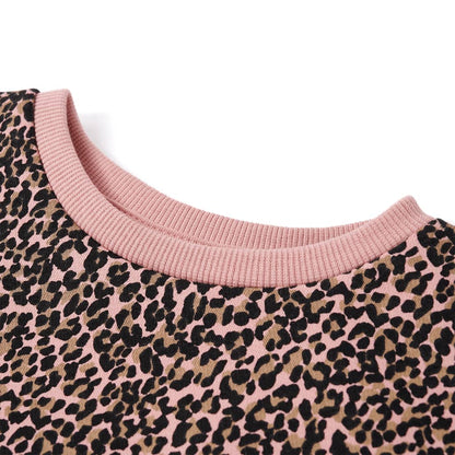 Kinder-Sweatshirt Mittelrosa 92