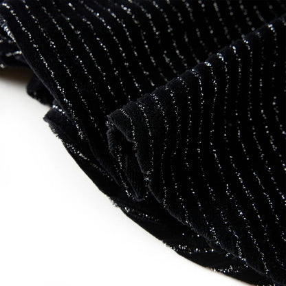 Kinderrock mit Bund in Leopardenmuster Schwarz 104