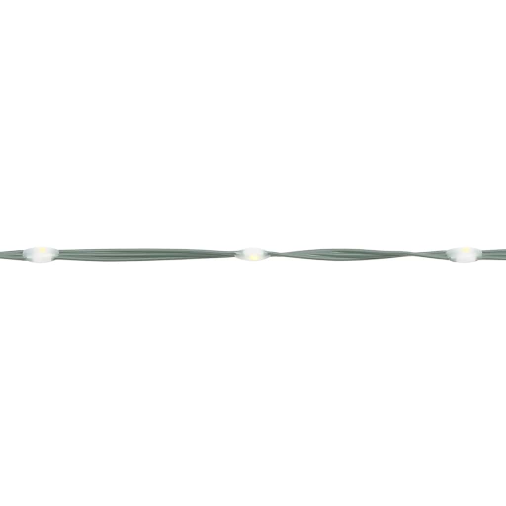 LED-Weihnachtsbaum für Fahnenmast 200 LEDs Kaltweiß 180 cm