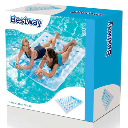 Aufblasbare Doppel-Luftmatratze für Pool 43055