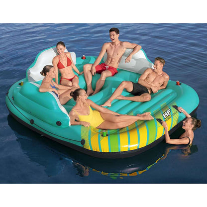Badeinsel Sunny Lounge 5 Personen 291x265x83 cm