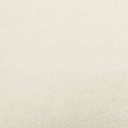 3-Sitzer-Sofa mit Zierkissen Creme 180 cm Samt