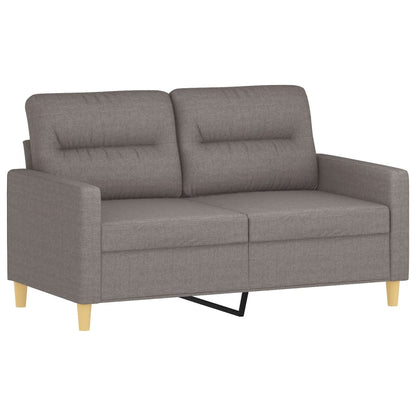3-delt Sofasæt med puder i taupe stof