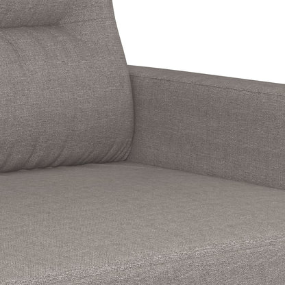 3-delt Sofasæt med puder i taupe stof