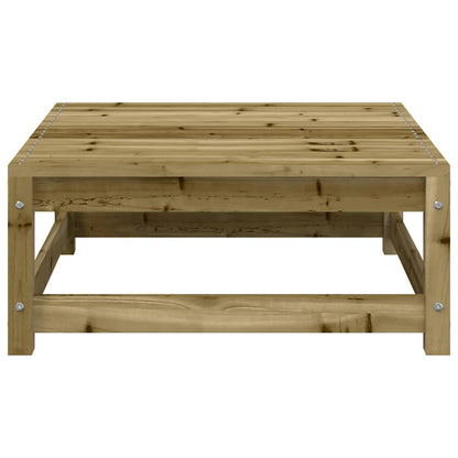 Gartenhocker 70x70x30 cm Kiefernholz Imprägniert