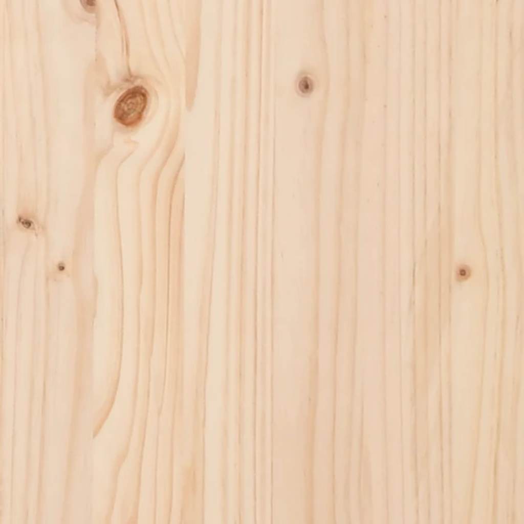 Garten-Ecksofa mit Kissen Massivholz Kiefer