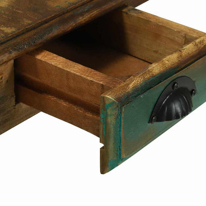 Schreibtisch Braun 112 x 55 x 76 cm Massivholz Altholz