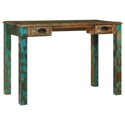 Schreibtisch Braun 112 x 55 x 76 cm Massivholz Altholz