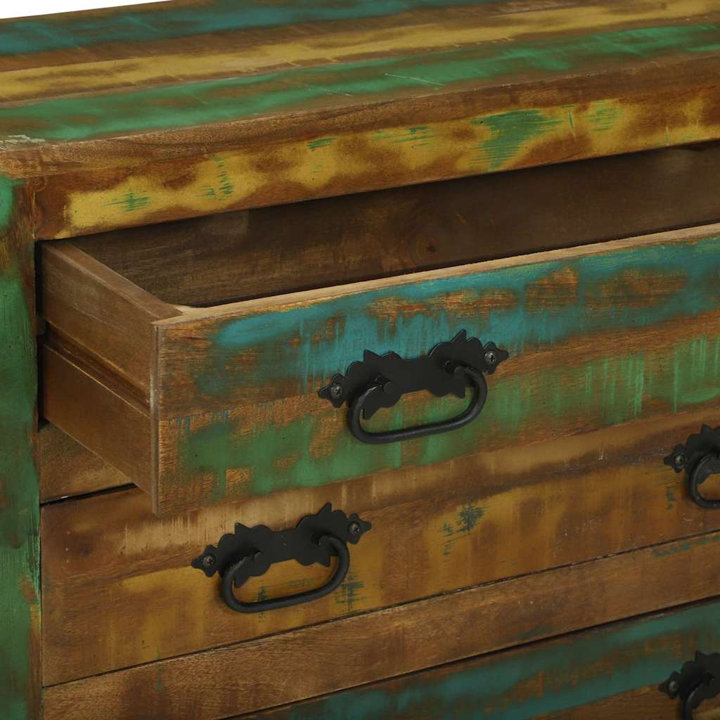 Sideboard Braun 80 x 30 x 65 cm Massivholz Altholz