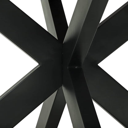 Runder Esstisch Ø160x76 cm aus Massivholz Akazie