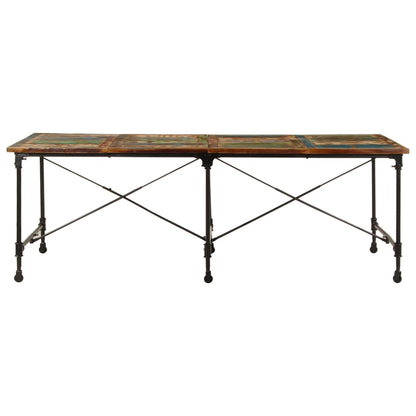 Esstisch 220x90x77 cm Altholz Massiv