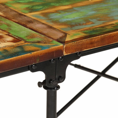 Esstisch 220x90x77 cm Altholz Massiv
