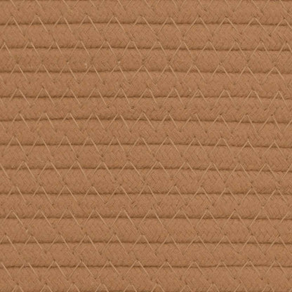 Aufbewahrungskorb Braun Ø40x35 cm Baumwolle