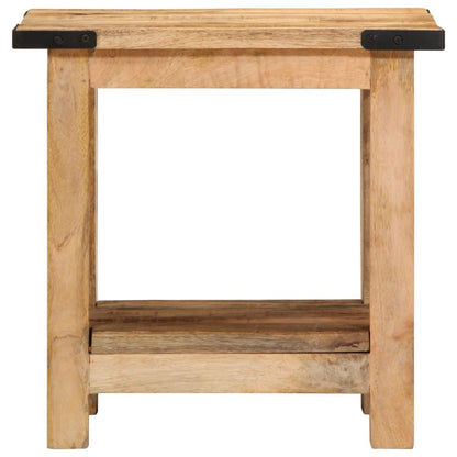 Sidebord 40x30x40 cm Groft massivt mangotræ
