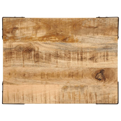 Sidebord 40x30x40 cm Groft massivt mangotræ