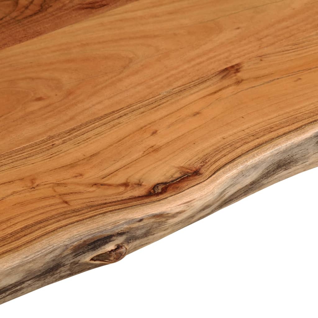 Waschtischplatte 100x60x3,8 cm Rechteckig Massivholz Akazie