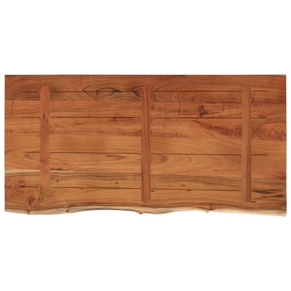 Waschtischplatte 120x60x3,8 cm Rechteckig Massivholz Akazie