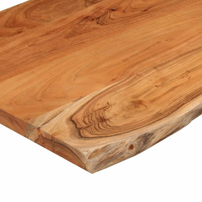 Waschtischplatte 120x60x3,8 cm Rechteckig Massivholz Akazie