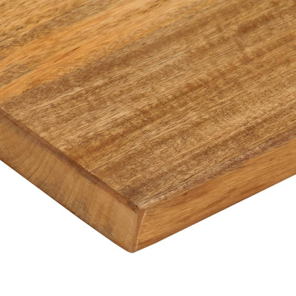 Tischplatte mit Baumkante 40x30x2,5 cm Massivholz Mango